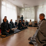 Zen Zeremonie Schlagen des Han